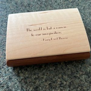 Mikutowski woodworking box - Thoreau